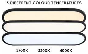 Lucide 07121/24/30 - Plafonieră LED ELLY dimabilă 24W/230V 2700/3300/4000K