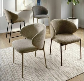 Scaun de masa KIOTO, casmir/bej deschis