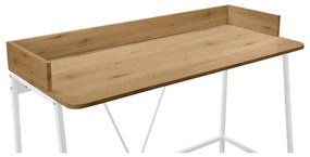 Birou cu blat cu aspect de lemn de stejar 50x120 cm Savona – Støraa