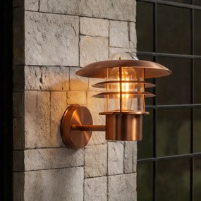 Lampă de perete de exterior vintage cupru IP44 - Prato