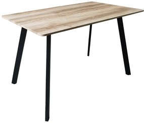 Masa Bucatarie/Dining Sergio MDF Stejar Sonoma, 120x70x75cm