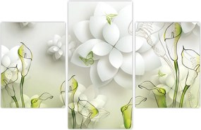 Tablou cu flori (90x60 cm)