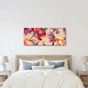 Tablou - Flori de epocă (120x50 cm)