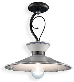 Lustra design clasic realizata manual din ceramica RAVENNA 44cm