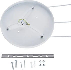 Pendul WABI SABI pe cablu, 3xE27/40W/230V, Ø 76 cm, alb - BRILAGI