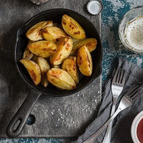 Tigaie tip grill din fontă ø 25 cm LITINA – Orion