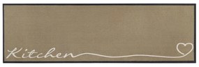 Covor tip traversă Zala Living The Kitchen, 50 x 150 cm, bej