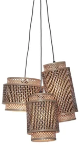 Lustra eco din bambus Bhutan/3-Shades bl/nat