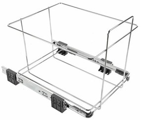 Coș de gunoi de plastic pentru deșeuri sortate/încorporat 18 + 8 + 8 l Ecofil - Elletipi