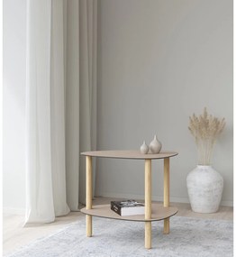 Măsuță auxiliară 44x45 cm Curve L Bull – LIND DNA