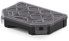 Organizator 19,5 x 14,2 x 4 cm, separatoare, negru