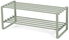 Pantofar verde prăfuit din metal 70x29x27 cm Rex – Spinder Design