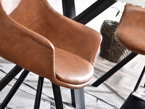 Scaun Mirabell (maro + negru). Promo -19%. 1111187