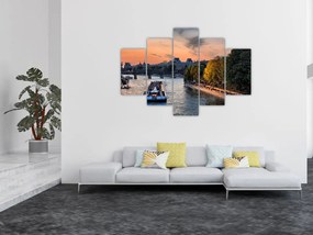 Tablou - gondole italiene (150x105 cm)