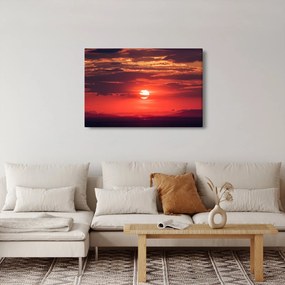 Tablou cu soarele colorat (90x60 cm)