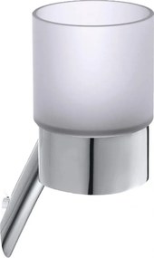 Silia Silia Pahar baie cu suport finisaj crom ADI_0911