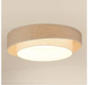 Plafonieră LED dimabilă DOVER SHINE LED/24W/230V gri/crem + telecomandă