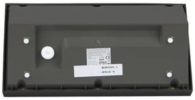 Aplică LED de exterior LED/20W/230V 6400K IP65 negru