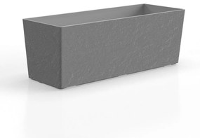 Jardinieră Florence Stone Gardenico gri, 50 cm, 50 cm