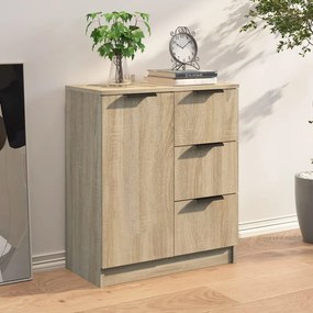 Servanta, stejar sonoma, 60x30x70 cm, lemn prelucrat 1, Stejar sonoma
