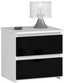 Noptieră Cleania CL2 (Negru lucios). 1069506