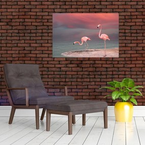 Tablou - Flamingo (90x60 cm)