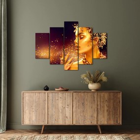Tablou - Regina de aur (150x105 cm)