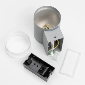 Brilagi - Aplica LED RGBW de exterior pentru perete MATERA 1xGU10/4,8W/230V gri IP54