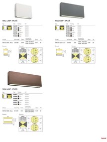 Aplică LED de exterior KAMAL LED/4,4W/230V 3000K IP54 gri Redo 90376