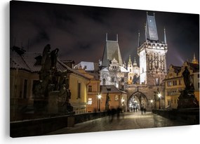 Tablou cu Poarta de pulbere iluminată (90x60 cm)