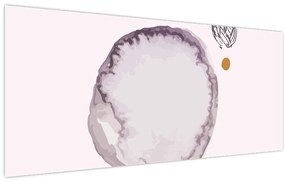 Tablou - Minimalism violet N⁰4 (120x50 cm)