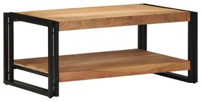 vidaXL Masuta de cafea 90x50x38 cmdin lemn masiv de salcam