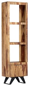 Comoda inalta, 45 x 28 x 180 cm, lemn masiv de sheesham