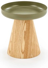 Măsuță de cafea Dunham, verde / lemn
