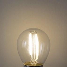 Set de 5 becuri LED E27 P45 cu senzor crepuscular 3W 250 lm 3000K