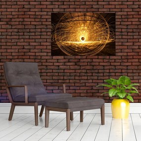 Tablou - Disc luminos (90x60 cm)