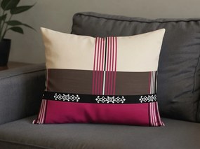 Fata de perna din amestec de bumbac DANIELA POLY 50x70 cm, roz