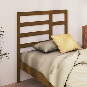 818123 vidaXL Tăblie de pat, maro miere, 96x4x104 cm, lemn masiv de pin