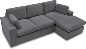 Colțar gri închis Belair – Bobochic Paris