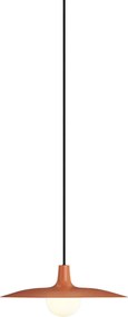 Lampă suspendată retro portocalie pentru sistem de șină monofazat - Slimline Panzi
