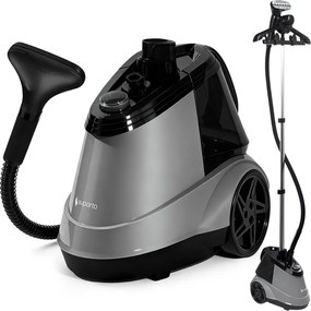 Fier de Calcat Vertical cu aburi Suporto, Steamer model G5 de 2200W cu 3 trepte de putere, Statie de calcat profesionala pentru haine netede, fara