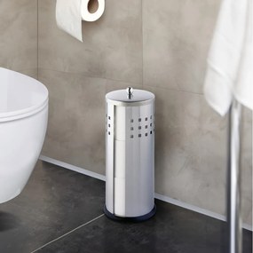 Suport pentru hârtia igienică Wenko Ancona Matt, argintiu