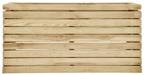Strat inaltat, 100 x 50 x 50 cm, lemn de pin tratat 1, 100 x 50 x 50 cm