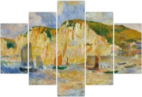 Tablou - Auguste Renoir, Sea and Cliffs, reproducere (150x105 cm)