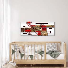 Tablou cu abstracție (120x50 cm)