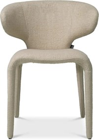 Scaun elegant design LUX Josephine, Renato ecru