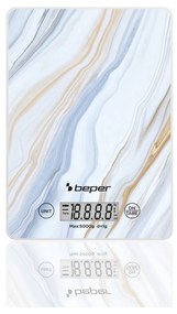 Beper P102BIL001 cântar digital de bucătărieMarble