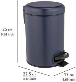 Coș de gunoi cu pedală din oțel 3 l Leman – Wenko