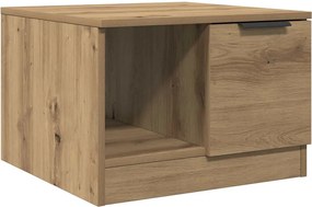 vidaXL Măsuță de cafea, stejar artizanal, 50x50x36 cm, lemn prelucrat