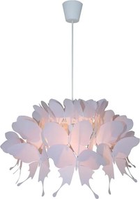 Lustră pentru copii FARFALLA 1xE27/60W/230V roz